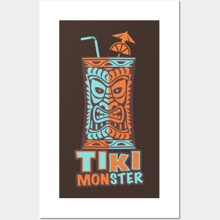 Tiki Monster Posters and Art